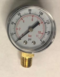 [4288] Gauge Pressure 0-160 Psi