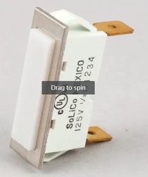 [013493] Light 125V Plain White Lens